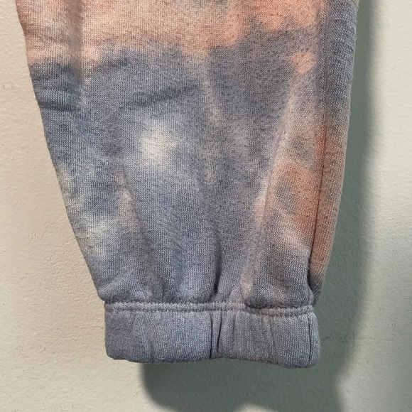OLI VIV Blue  & Pink Tie-Dye Sweatpants - Small - Picture 3 of 9